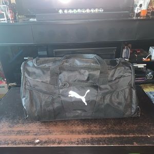 Black Puma Gym Bag